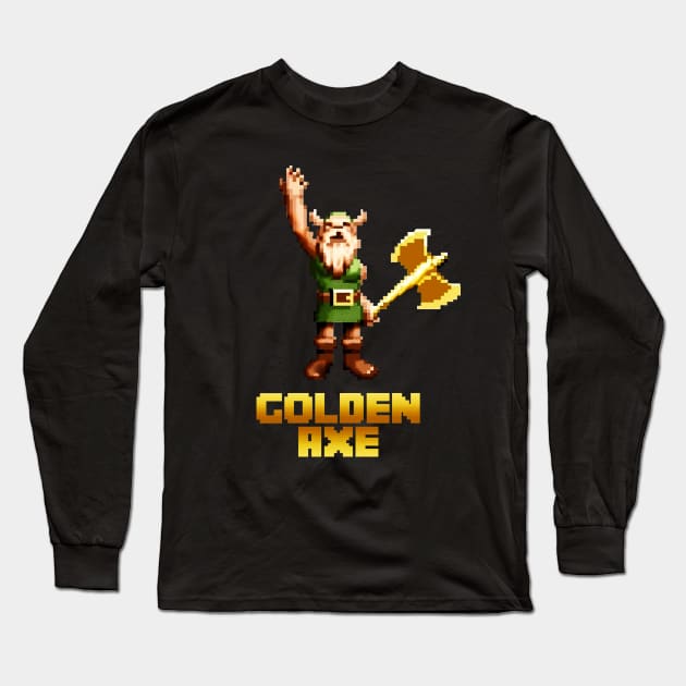 Golden Axe - Gilius Thunderhead Long Sleeve T-Shirt by C3D3sign